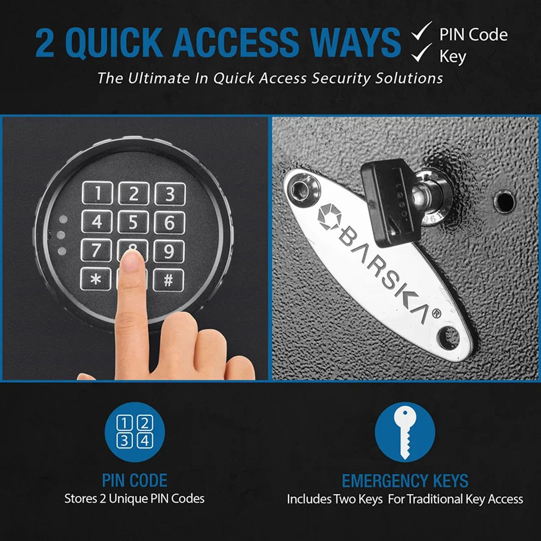 Barska AX13098 1.45 Cu. ft Digital Keypad Security Safe