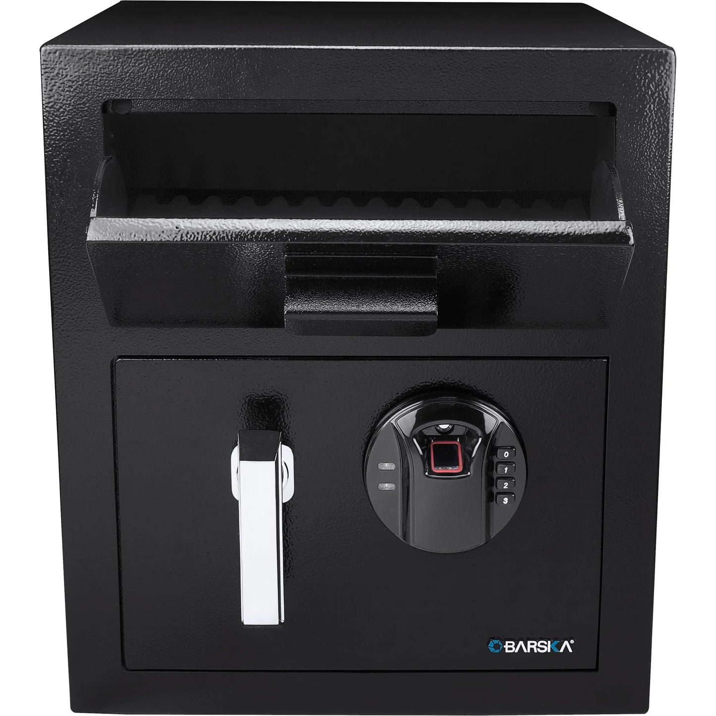 Barska AX13108 0.72 Cu. ft Biometric Keypad Depository Safe