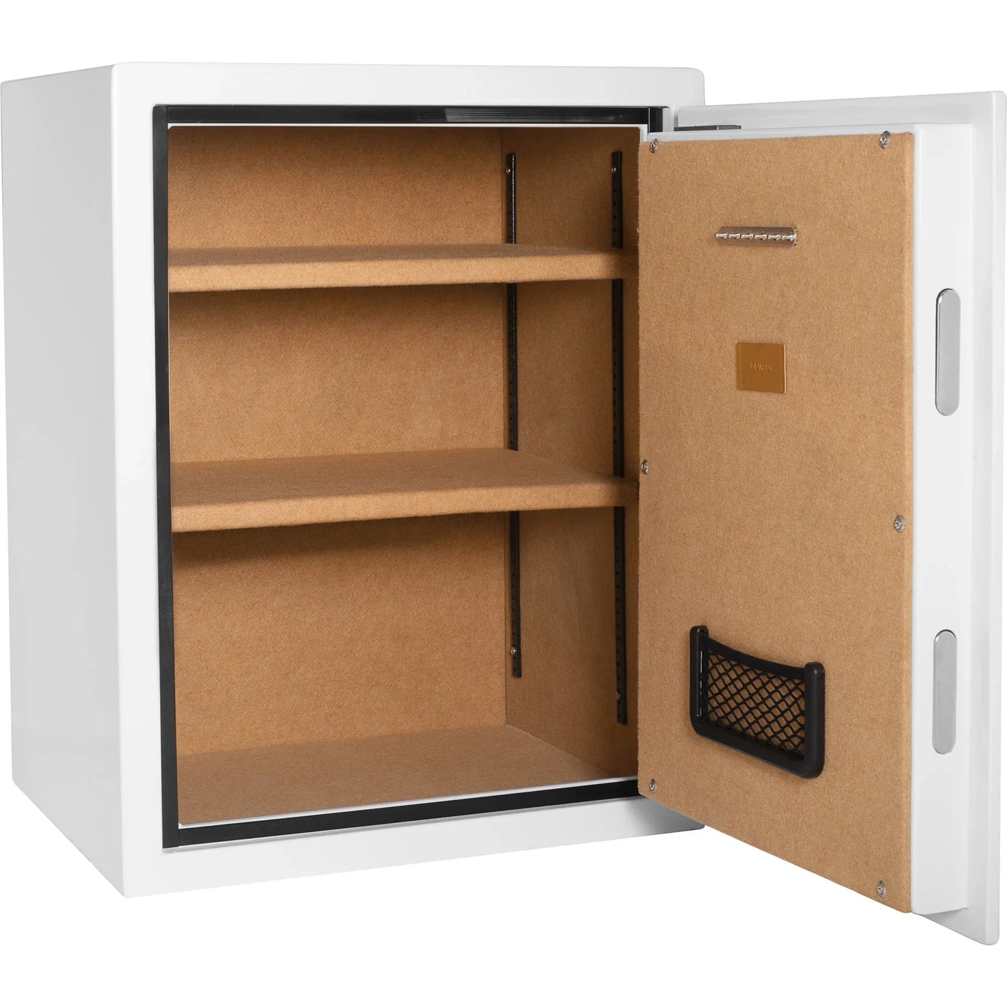 Barska AX13496 4.48 Cu. ft Biometric Fireproof Security Safe, White