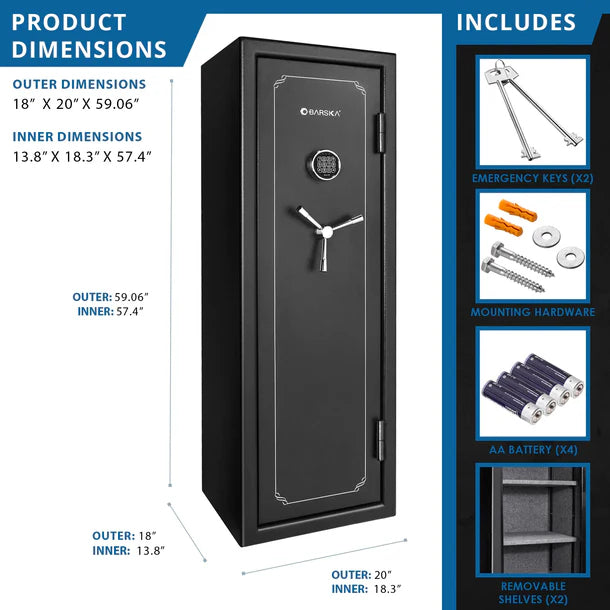Barska AX12216 Fire Safe Vault
