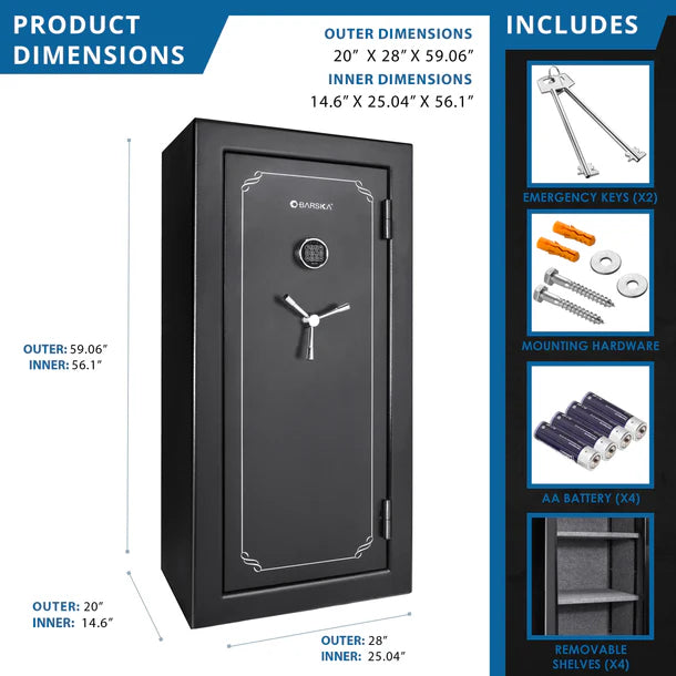 Barska AX12218 Gun & Safe