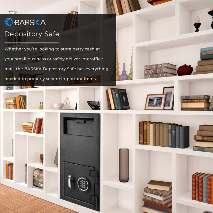 Barska AX12590 DX300 1.72 Cu. ft Keypad Depository Safe