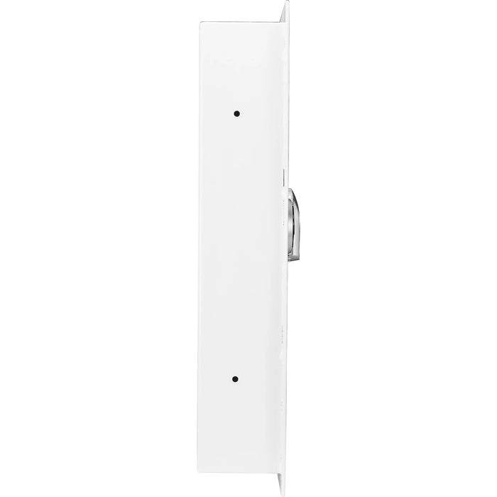 Barska AX13030 0.52 Cu. ft Right Opening Wall Safe, White