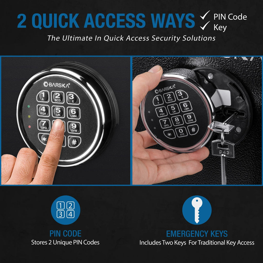 FV400 FireVault Fireproof Keypad Security Safe