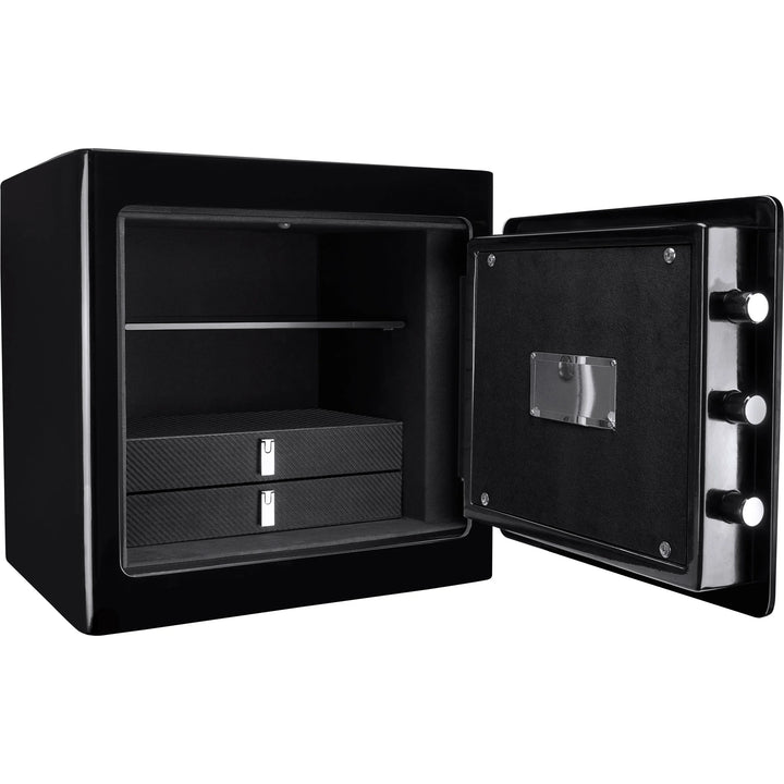 1.01 Cu. ft Keypad Fireproof Jewelry Safe, Black