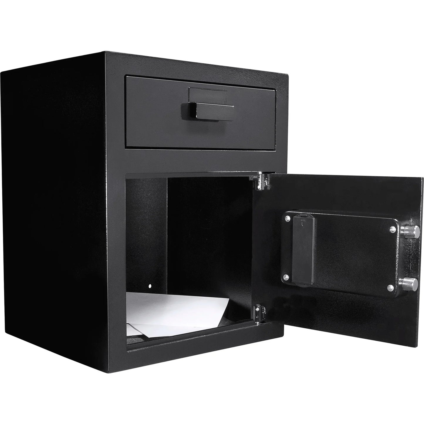 Barska AX13108 0.72 Cu. ft Biometric Keypad Depository Safe