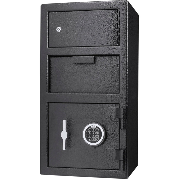 0.72/0.78 Cu. ft Dual Compartment Keypad Depository Safe