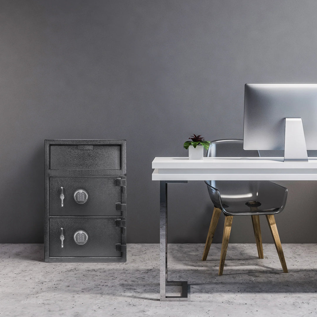 1.6/2 Cu. ft Dual Compartment Keypad Depository Safe