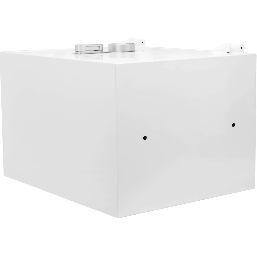 4.48 Cu. ft Biometric Fireproof Security Safe, White