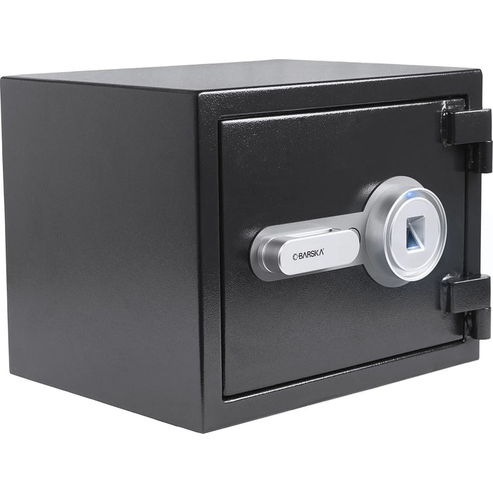 Barska AX13498 0.75 Cu. ft Biometric Fireproof Security Safe, Black