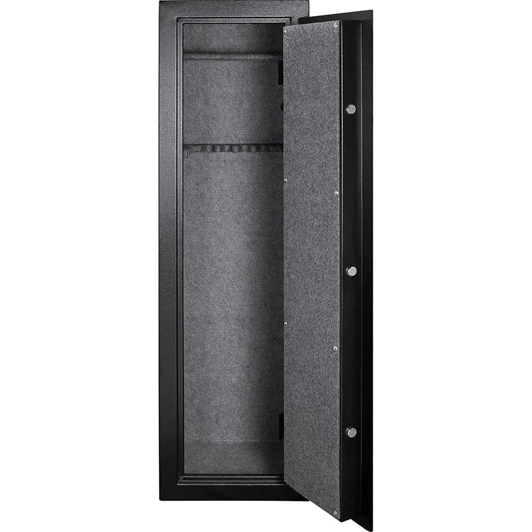 10-Rifle Biometric Gun Safe – 5.51 Cu. Ft. Quick-Access Fingerprint & Keypad Security