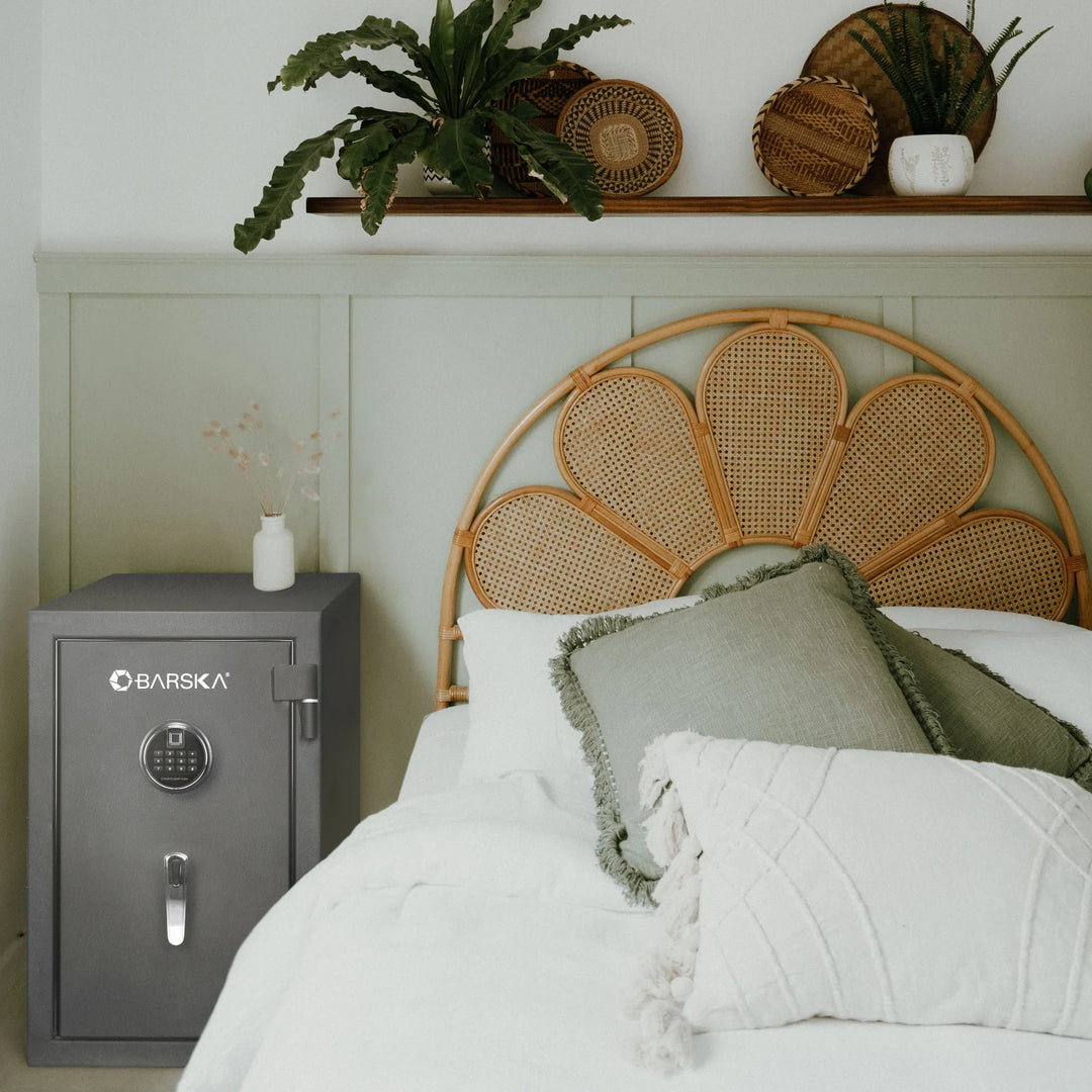 2.02 Cu. ft Biometric Keypad Fire Resistant Safe