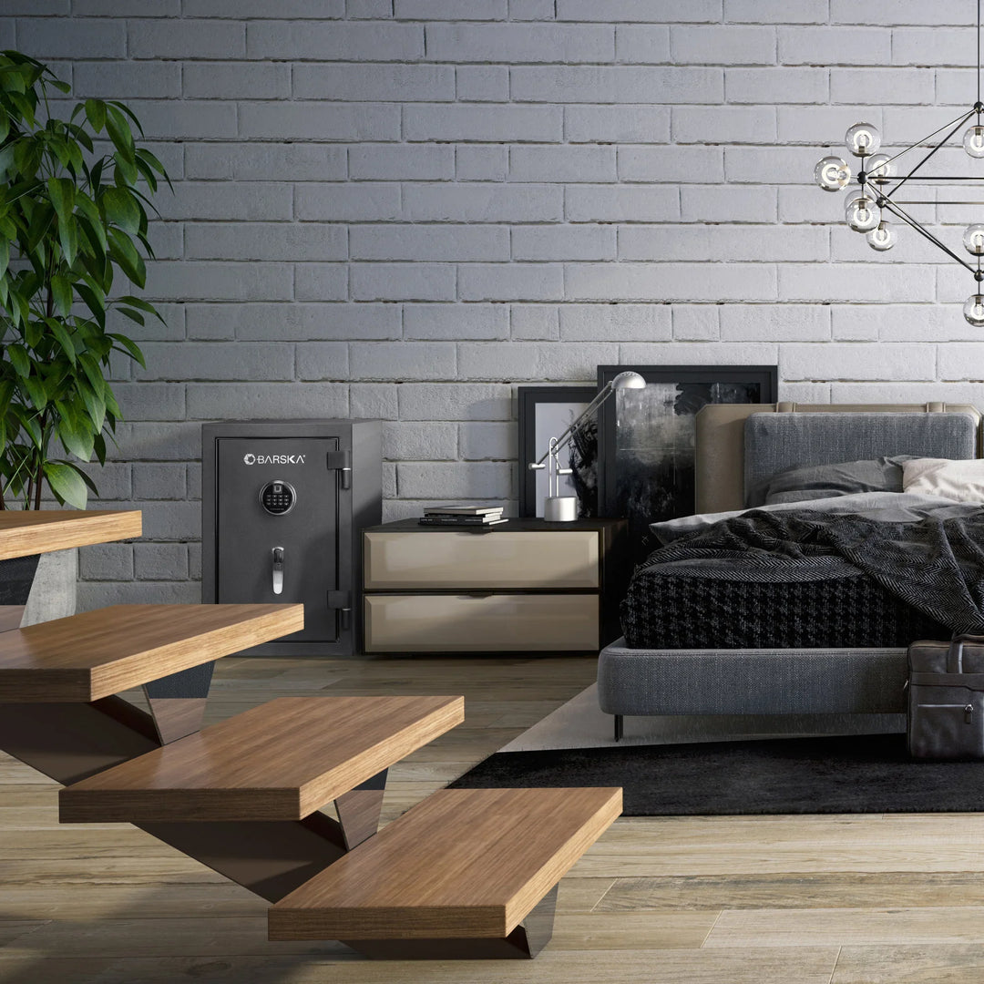 2.02 Cu. ft Biometric Keypad Fire Resistant Safe