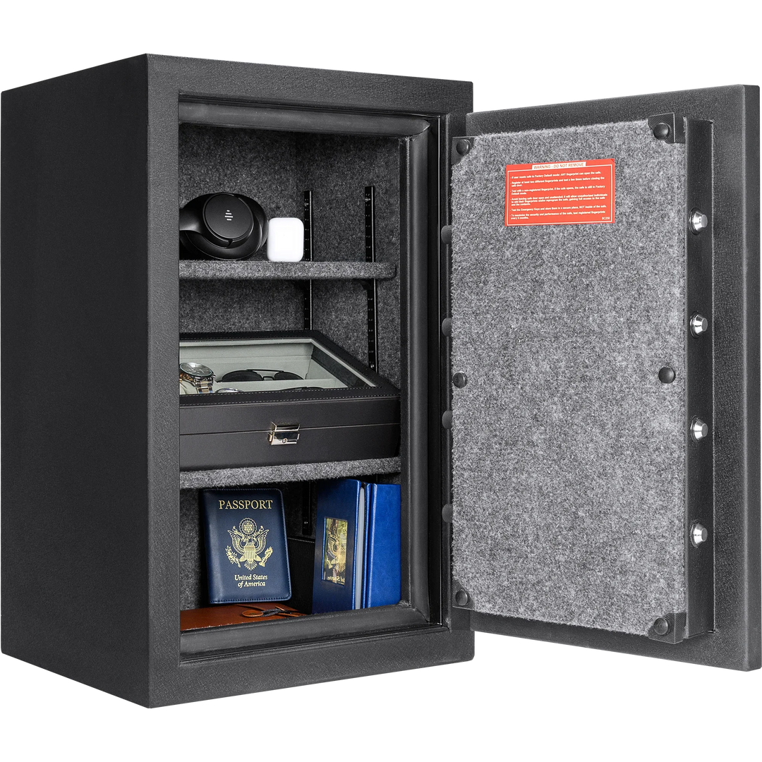 2.02 Cu. ft Biometric Keypad Fire Resistant Safe