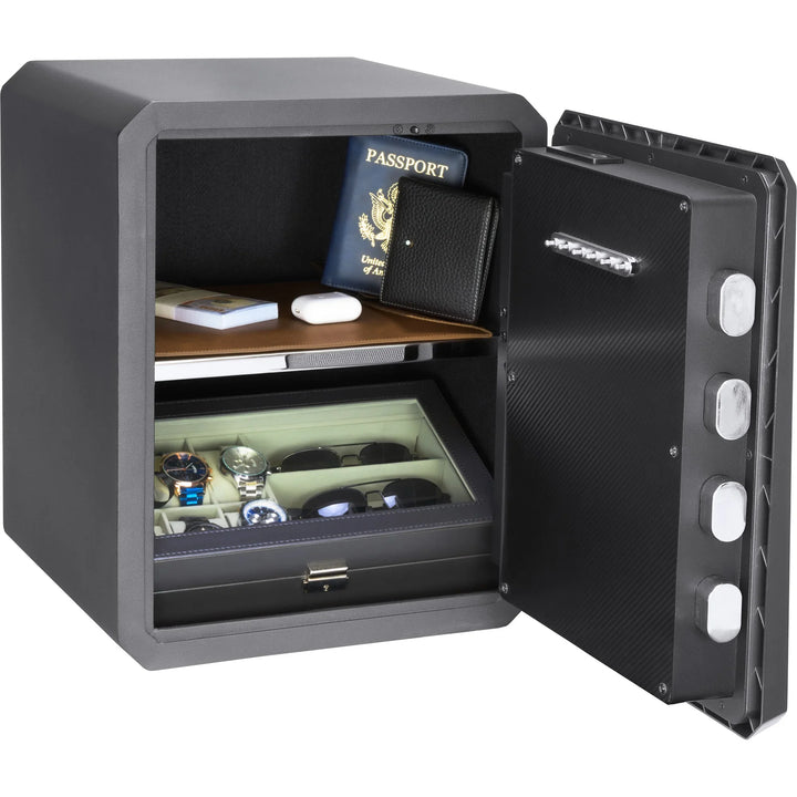 Obsidian 1.15 Cu. ft Touchscreen Biometric Security Safe