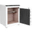 Barska AX13940 Diamond 2.4 Cu. ft Touchscreen Biometric Keypad Security Safe