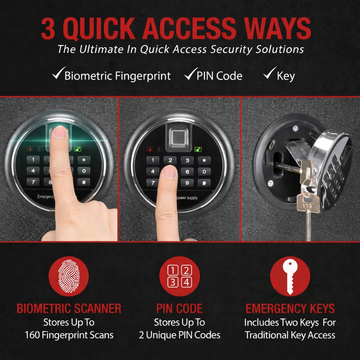 1.45 Cu. ft Digital Keypad Security Safe