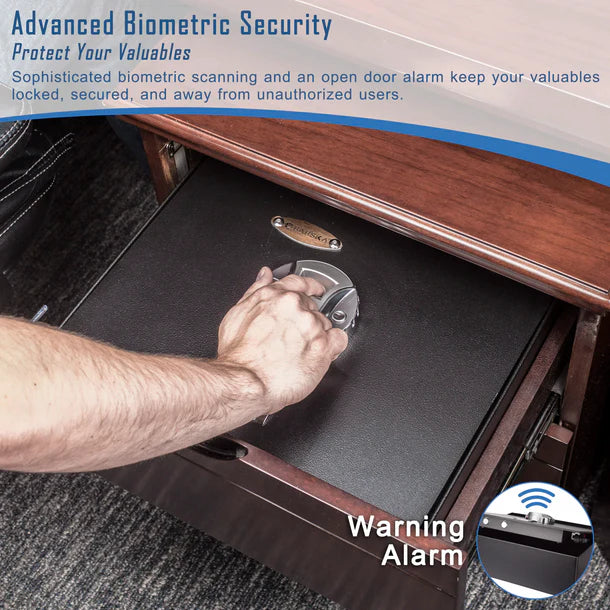 Top Opening Biometric Safe
