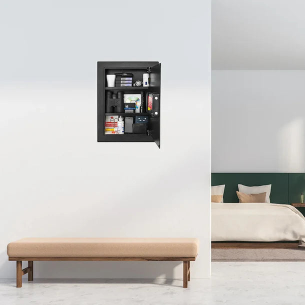 Barska AX12038 Biometric Wall Safe