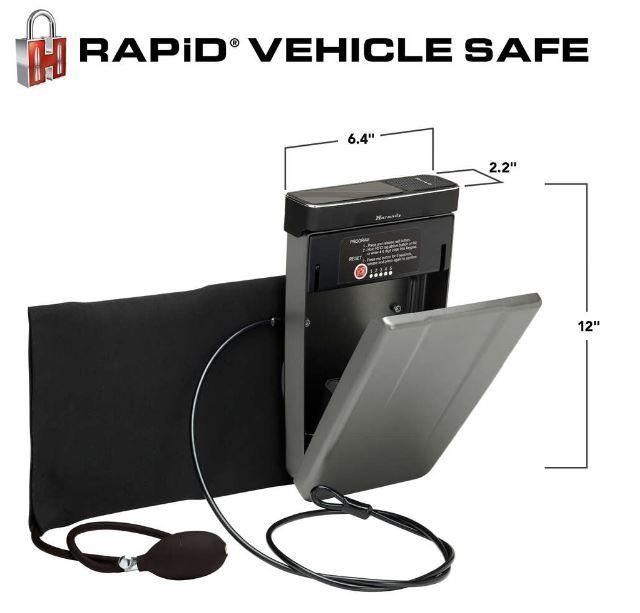 Hornady 98210 RAPID Vehicle Safe with RFID Lock